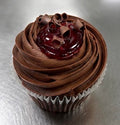Chocolate Raspberry Cupcake