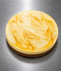 Mango Swirl Cheesecake