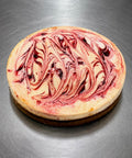 White Chocolate Raspberry Cheesecake